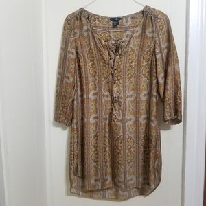 H&M Boho Floral Print Top!